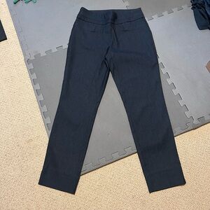 Renuar Navy Straight Leg Pants